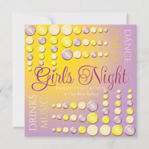 Uitnodigingen van Girls Night Dance Party