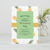 Uitnodigingen van Golden Panappels House Warming P (Staand voorkant)