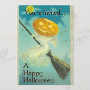 Uitnodigingen van Halloween-partijen