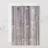 Uitnodigingen van het Rustige land - Sunflower Bar (Achterkant)