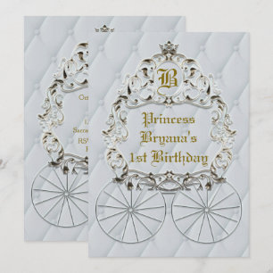 Uitnodigingen van het White Gold Royal Crown Carri