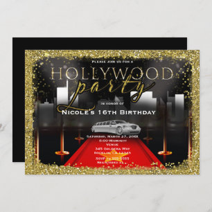 Uitnodigingen van Hollywood & City Limo Red Carpet