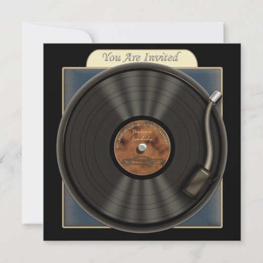 Uitnodigingen van Karaoke Party (Voorkant)