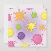 Uitnodigingen van keramische pootpartijen (Achterkant)