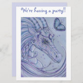 Uitnodigingen van kinderen voor kinderen van het f (Voorkant / Achterkant)