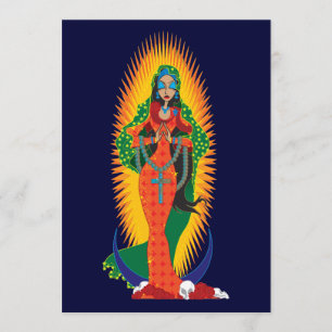 Uitnodigingen van La Virgen de Guadalupe