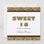 Uitnodigingen van Leopard Print Party (Voorkant)