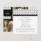 Uitnodigingen van Polka Dot Party (Voorkant / Achterkant)