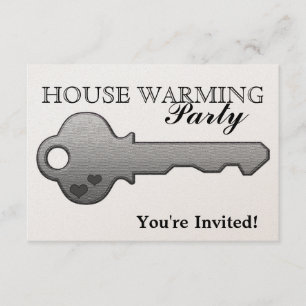 Uitnodigingen van Posh Shimmer House Warming Party