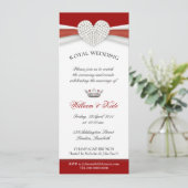Uitnodigingen van Royal Wedding House (Staand voorkant)