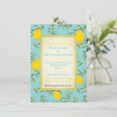 Uitnodigingen van speciale Lemon Tree Garden Party (Staand voorkant)