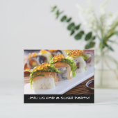 Uitnodigingen van Sushi (Staand voorkant)