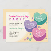 Uitnodigingen van Valentijnsdag Party (Voorkant / Achterkant)