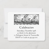 Uitnodigingen van Viking Party (Achterkant)