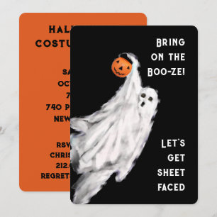 Uitnodigingen van volwassen Halloween-partijen