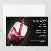 Uitnodigingen van wijnpartijen (Voorkant / Achterkant)