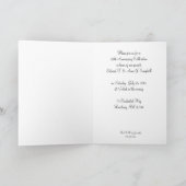 Uitnodigingen voor 50-jarig jubileum/verjaardag (Binnen)