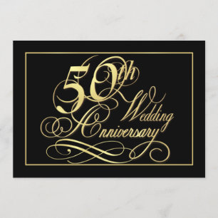 Uitnodigingen voor 50-jarig jubileumfeest - Formee