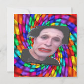 Uitnodigingen voor aangepaste Hag Drag Party (Achterkant)