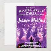 Uitnodigingen voor Afscheidsfeestje Bruid (Voorkant / Achterkant)