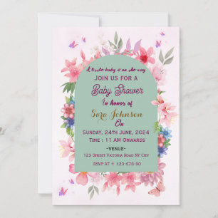 Uitnodigingen voor baby shower