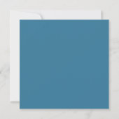 Uitnodigingen voor babydouches met een blauw thema (Achterkant)