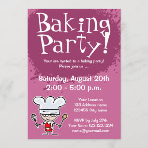 Uitnodigingen voor bakende partijen Aangepaste u