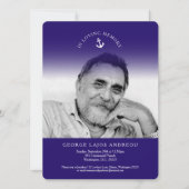 Uitnodigingen voor begrafenisactiviteiten voor ank (Voorkant)