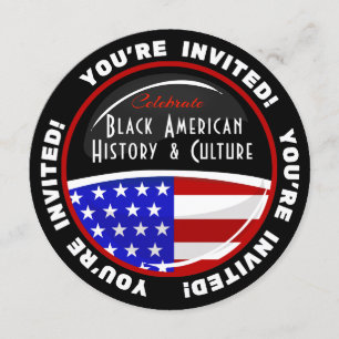  uitnodigingen voor Black History Event
