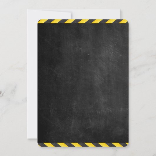 Uitnodigingen voor brandweerwagens (Achterkant)