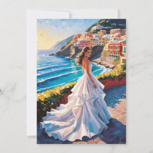 Uitnodigingen voor bruidsdouches Amalfi Coast