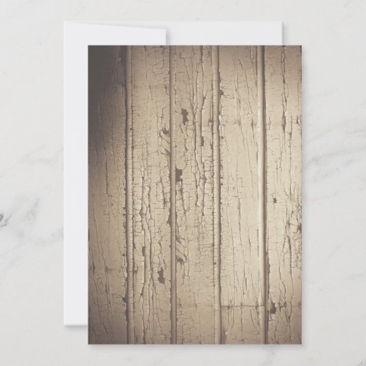 Uitnodigingen voor bruidsdouches van het  land (Achterkant)