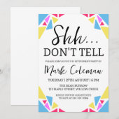 Uitnodigingen voor Corporate Surprise Retirement P (Voorkant / Achterkant)