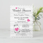 Uitnodigingen voor de douche van de steenhouwer (Staand voorkant)