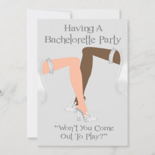 Uitnodigingen voor de Lesbische Bachelorette-parti