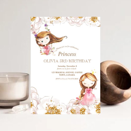 Uitnodigingen voor de verjaardagsfeestjes van klei