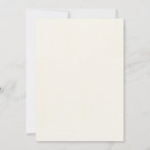 Uitnodigingen voor een babydouche met TROPISCHE ST (Achterkant)