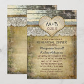 uitnodigingen voor een diner uit de britse repetit (Voorkant / Achterkant)