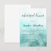 Uitnodigingen voor een nautisch repetitiediner van (Voorkant / Achterkant)