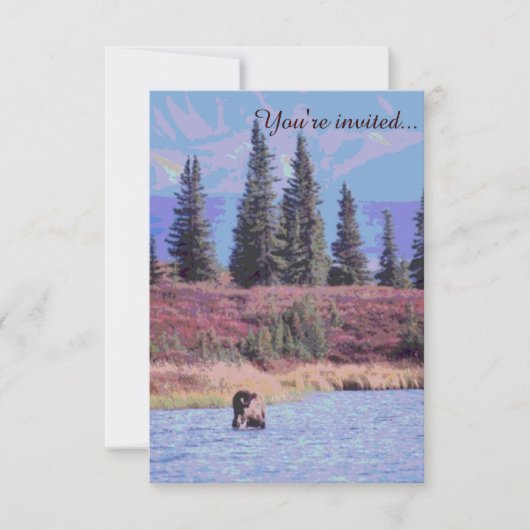 Uitnodigingen voor een stijlvolle bruiloft (Voorkant)