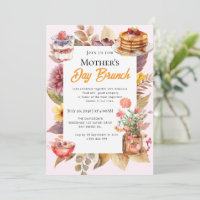 uitnodigingen voor een wilde bloemen Moederdag bru