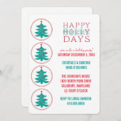 Uitnodigingen voor feestdag (Voorkant / Achterkant)