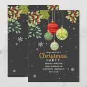 Uitnodigingen voor feestelijke feestdagen (Voorkant / Achterkant)