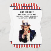 Uitnodigingen voor gezinshereniging (Voorkant / Achterkant)