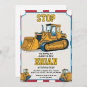 Uitnodigingen voor grote machinebouw (Voorkant / Achterkant)