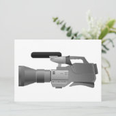 Uitnodigingen voor grote videocamera's (Staand voorkant)