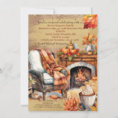 Uitnodigingen voor Herfstfeest (Achterkant)