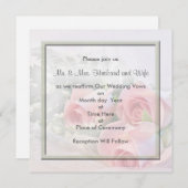 Uitnodigingen voor hernieuwde weduwen (Voorkant / Achterkant)