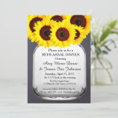 Uitnodigingen voor het diner van Chalkboard mason (Staand voorkant)