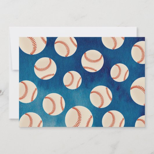 Uitnodigingen voor het eerste verjaardagsfeest van (Achterkant)